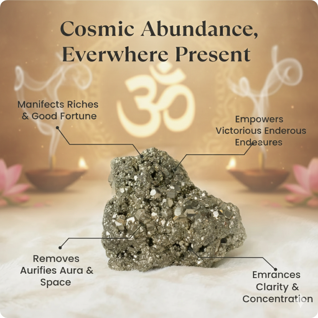 Natural Pyrite Stone – Money & Prosperity Stone
