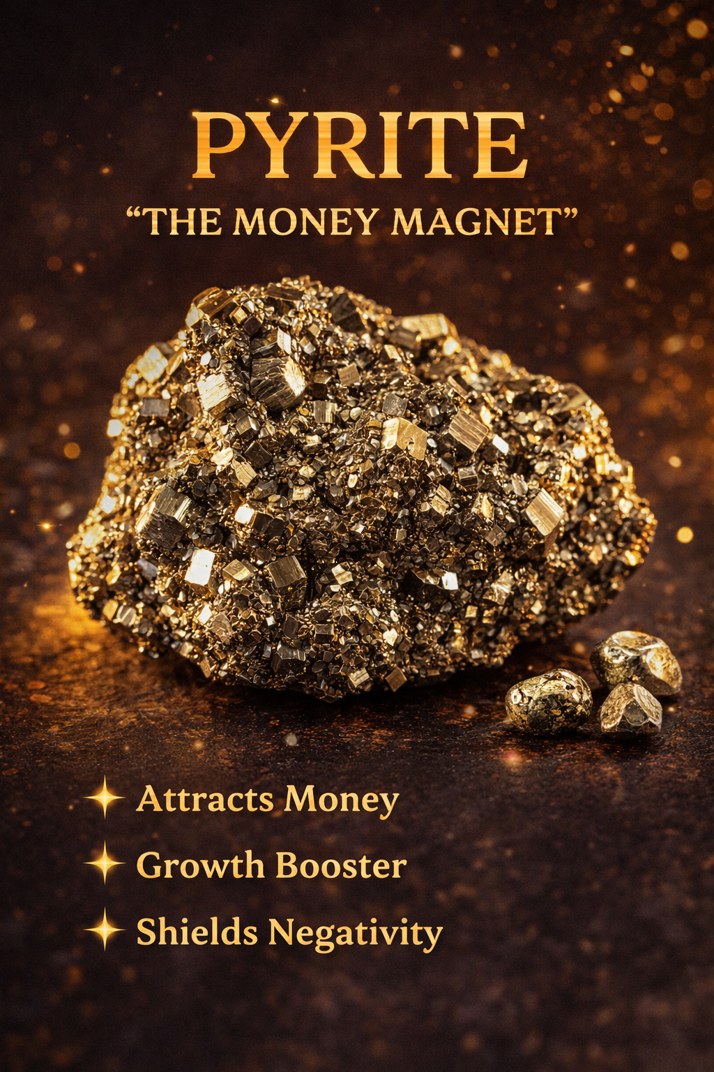 Natural Pyrite Stone – Money & Prosperity Stone