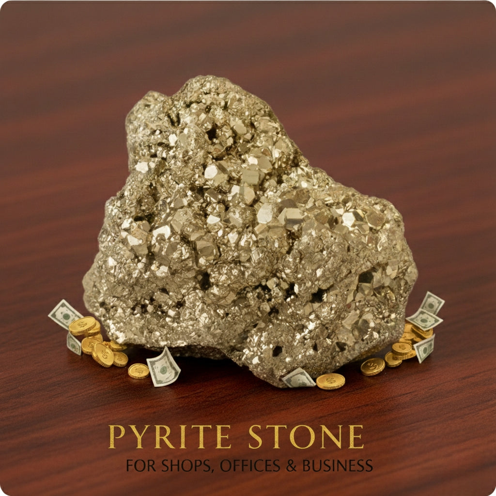 Natural Pyrite Stone – Money & Prosperity Stone