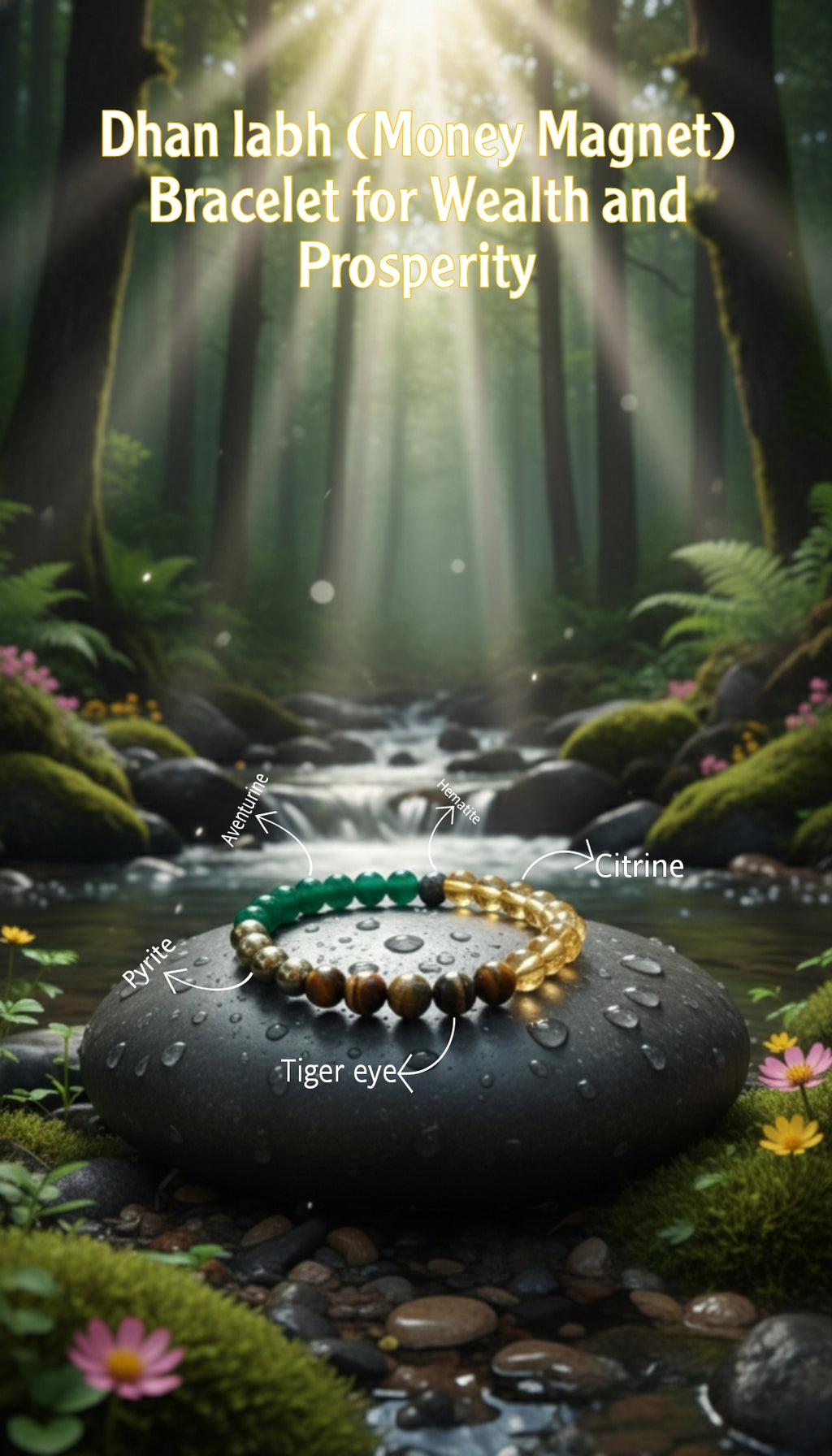 Dhanyog Bracelet – Wealth & Prosperity Bracelet for Money, Growth and Stability