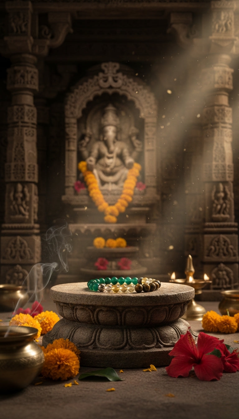 Dhanyog Bracelet – Wealth & Prosperity Bracelet for Money, Growth and Stability