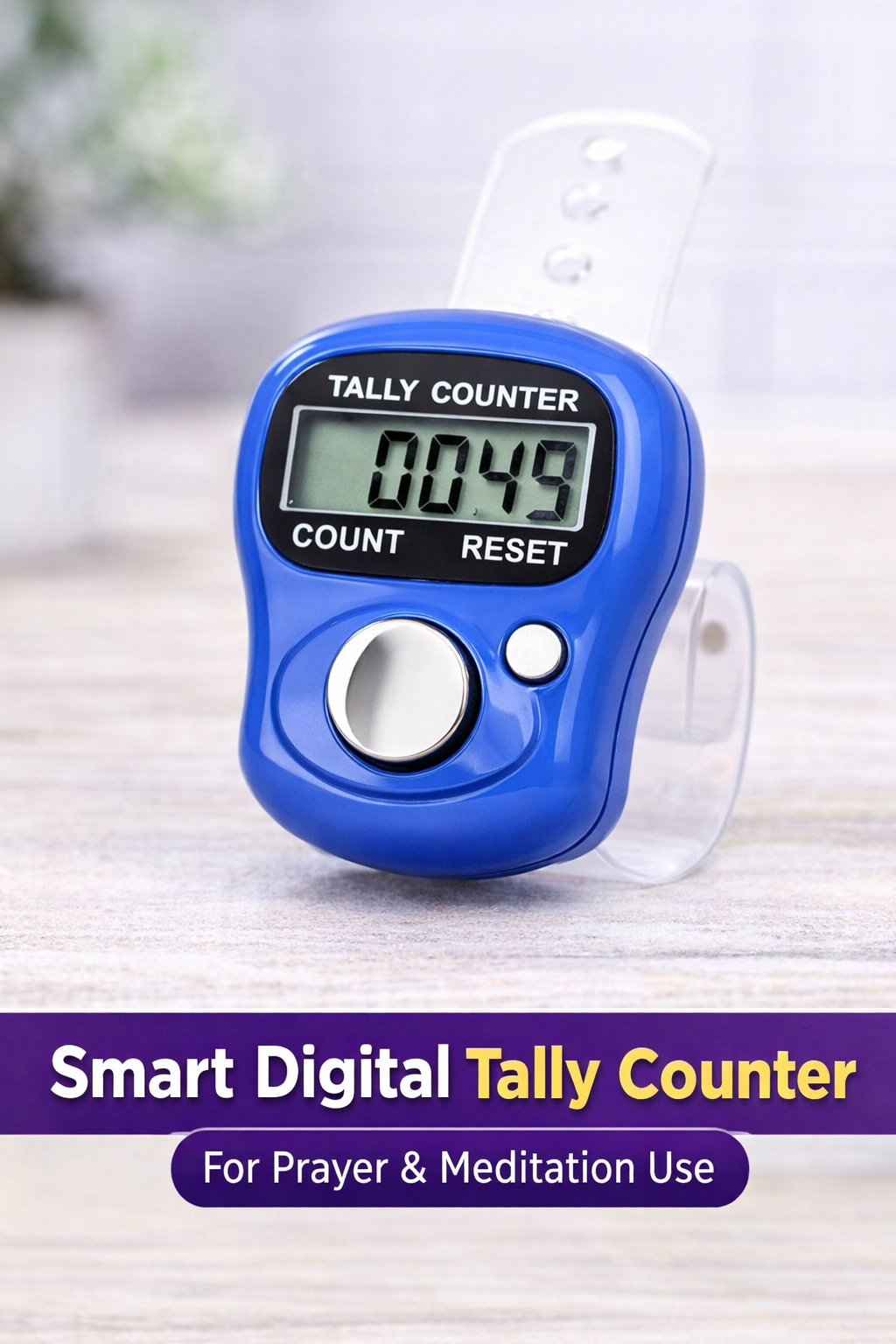 Smart Digital Tally Counter for jap and counting purpose (set of 3)